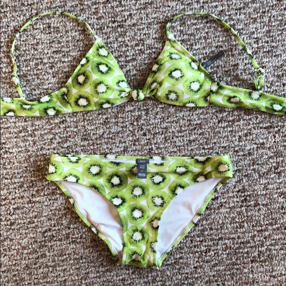 American eagle/Aerie kiwi bikini